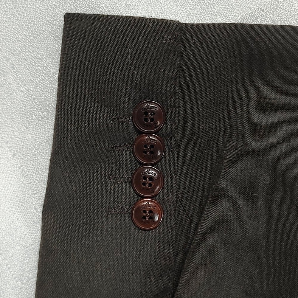 Zara Mens Brown Blazer Shirt Sports Jacket Coat - Picture 6 of 9